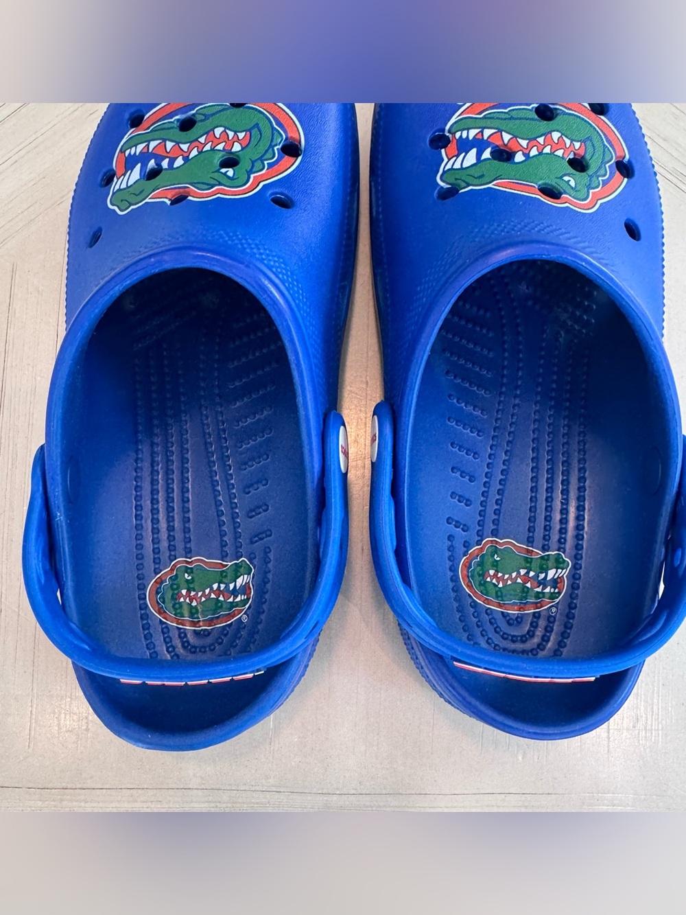 💙🧡 Like New University of Florida Gators Crocs – Worn Once! Size: M7 / W 9 - Picture 11 of 16